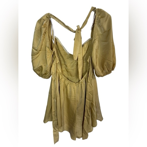 PETAL & PUP BILLIE ROMPER - HONEYSUCKLE YELLOW SIZE 6 B1976 - Picture 5 of 6